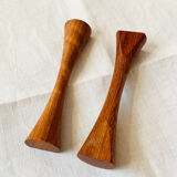 Michael Bloch Danish Teak Knife Holder
