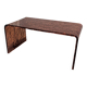 Smoked plexiglass coffee table