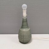 Large and beautiful table lamp in grey-green ceramic by Einar Johansen (EJ) 1970-80s.