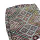 Pouf kilim marocain 24 x 24 pouces - livraison gratuite - pouf kilim berbère vintage - pouf marocain
