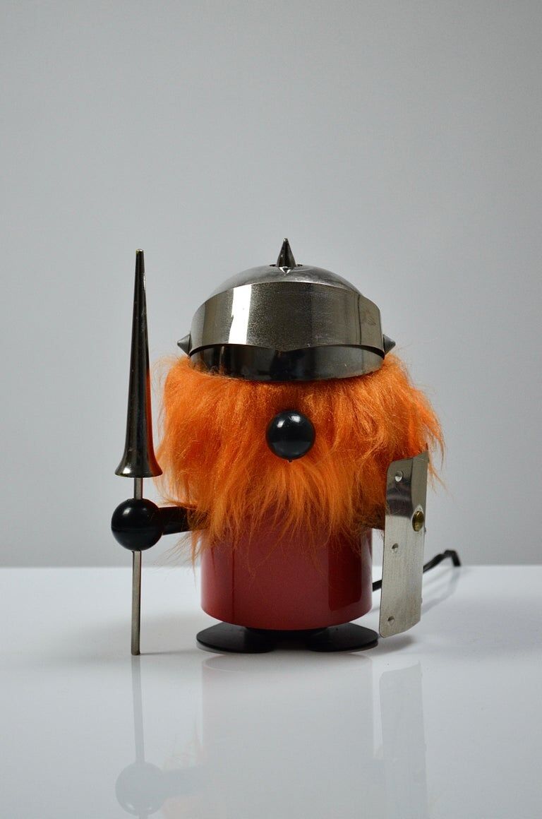 Rare Augustus lamp by Enea Ferrari for Oldtimer Ferrari Otf, 1960s