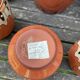 Ensemble pichet et 5 verres en céramique Troyan en grès Bulgare-Balkans