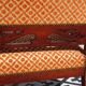 Banquette ancienne tissu velours