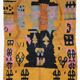 Tapis Berbère Abstrait Jaune - 253 x 200 cm