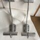 Pair of metal hooks