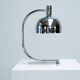Chrome table lamp by Franco Albini for Sirrah