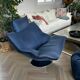 Fauteuil Roche Bobois Folk  et Pouf – Design Stefan Heiliger ».2022