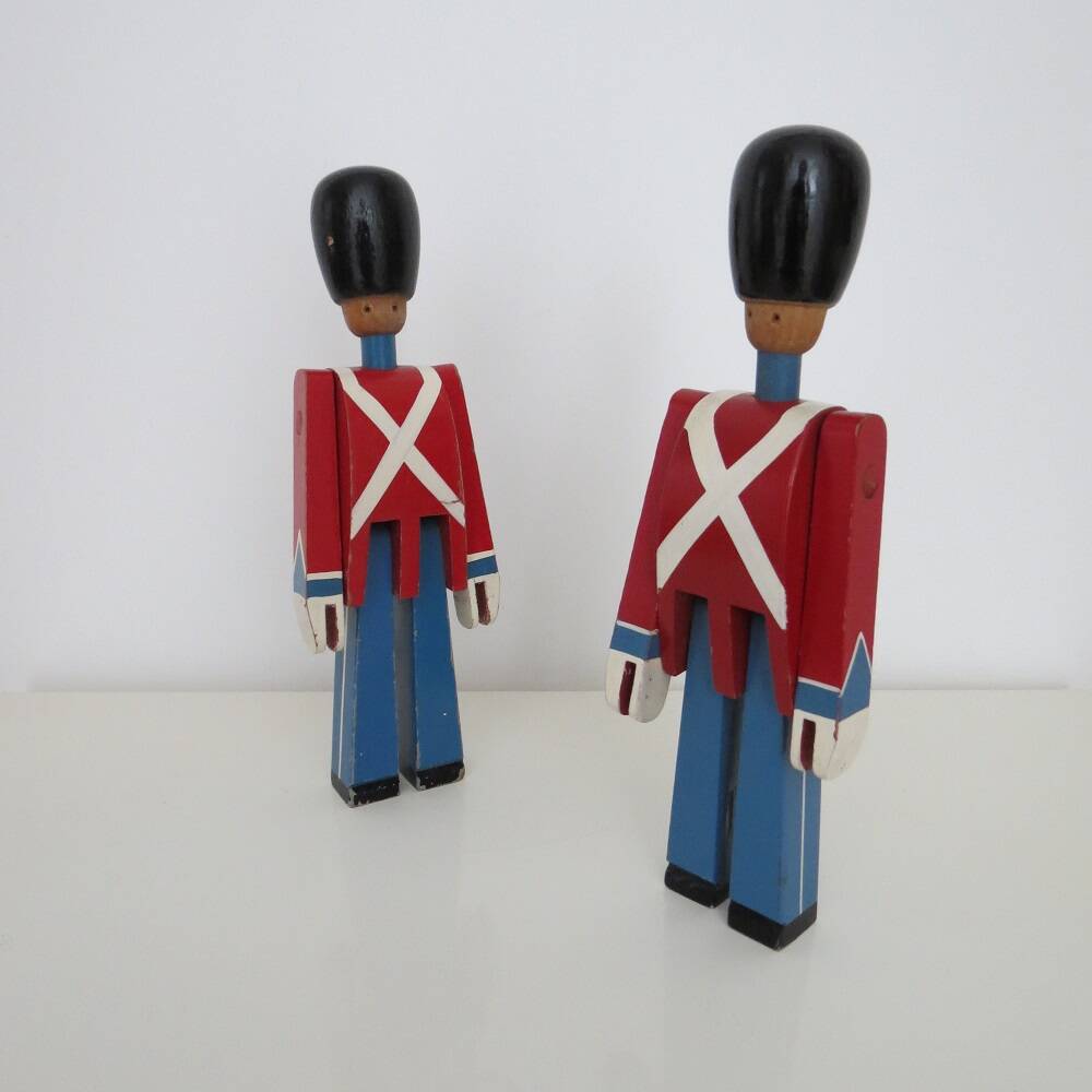 Vintage Danish Kay Bojesen Guardsmen Soldier Royal Guard Figure 2 available