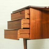 1960s Peter Løvig Nielsen 'Boomerang' Desk Hedensted Møbelfabrik