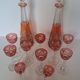 Crystal liqueur service from Saint Louis, Massenet model.