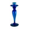 Turquoise blue candle holder