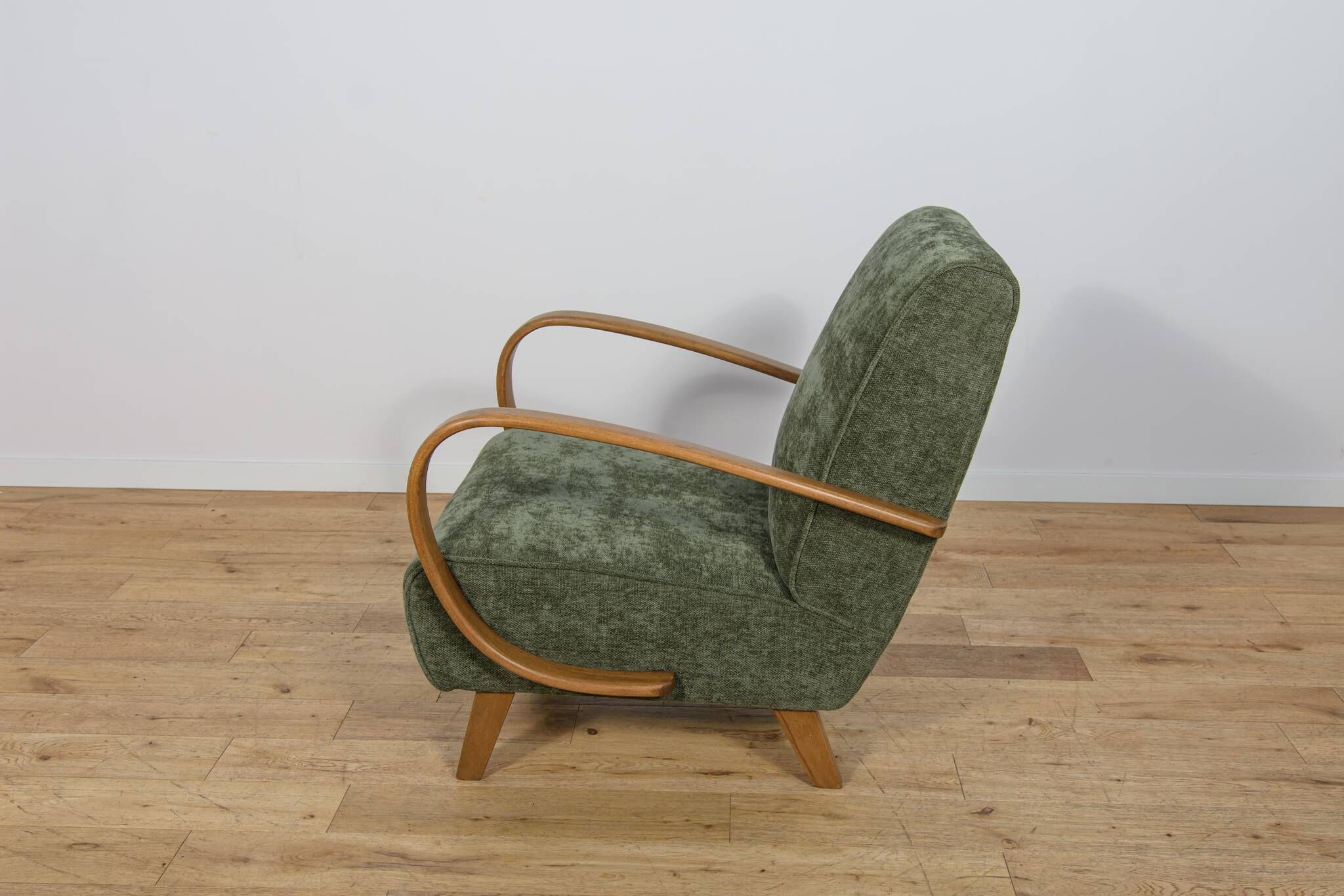 Model H 410 Armchairs by Jindřich Halabala for Up Závody, 1930s, Set of 2