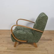 Model H 410 Armchairs by Jindřich Halabala for Up Závody, 1930s, Set of 2