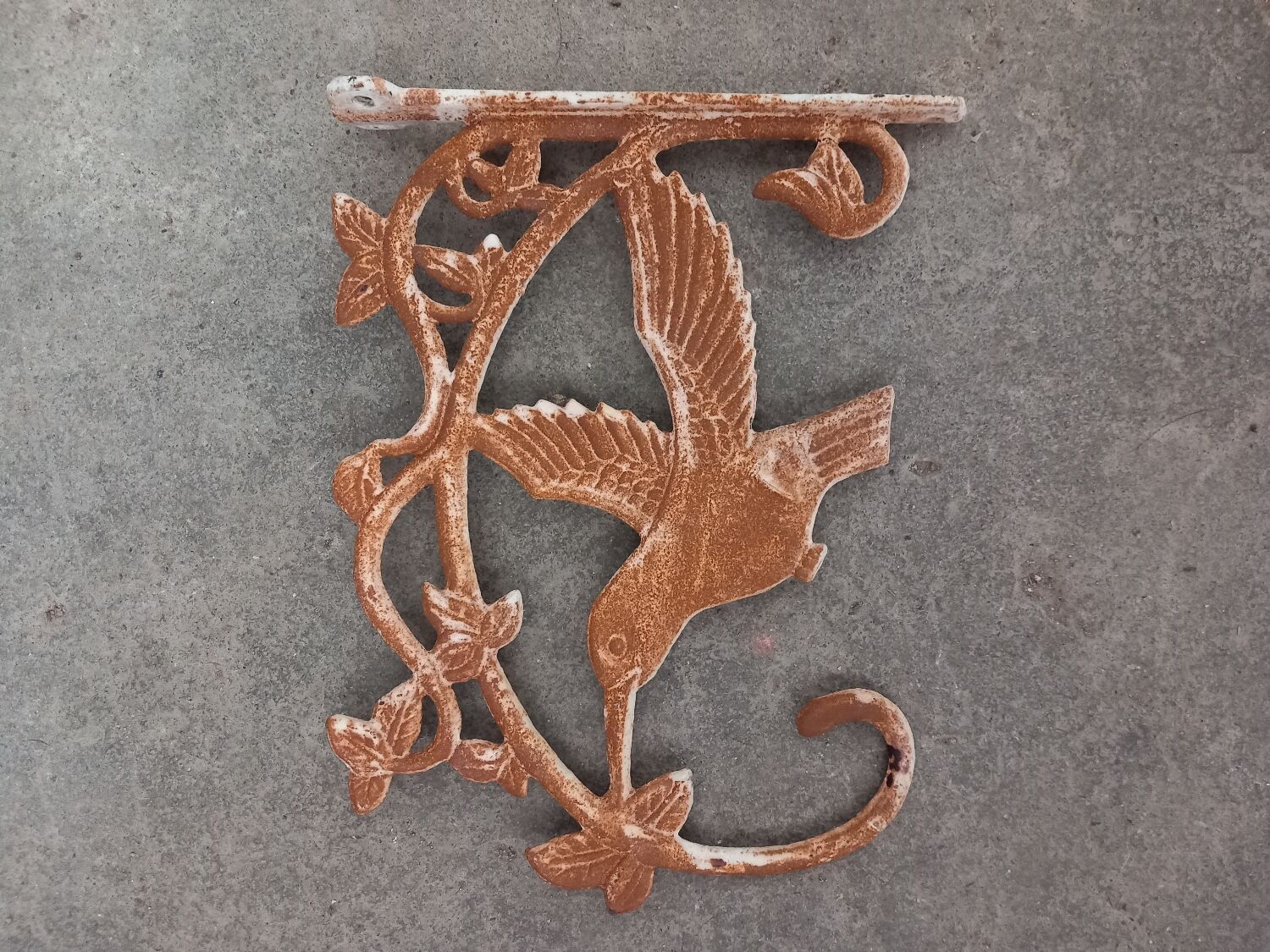 Lot de 3 jolies patères en fonte