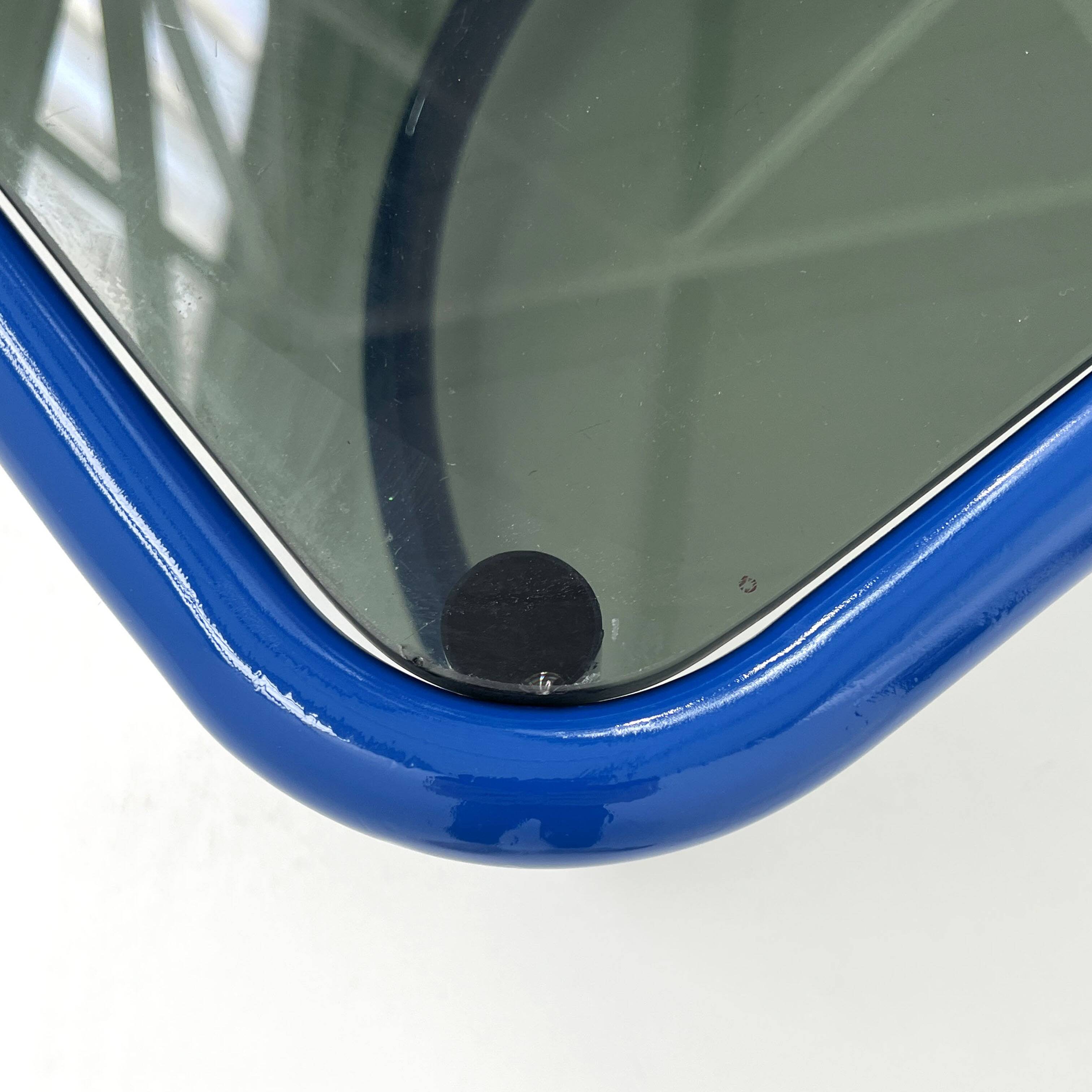 Table basse bleue Locus Solus par Gae Aulenti pour Poltronova, 1970