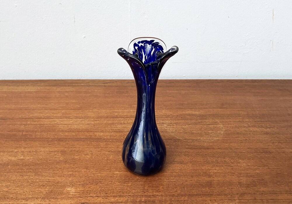 Vintage Murano glass flower vase