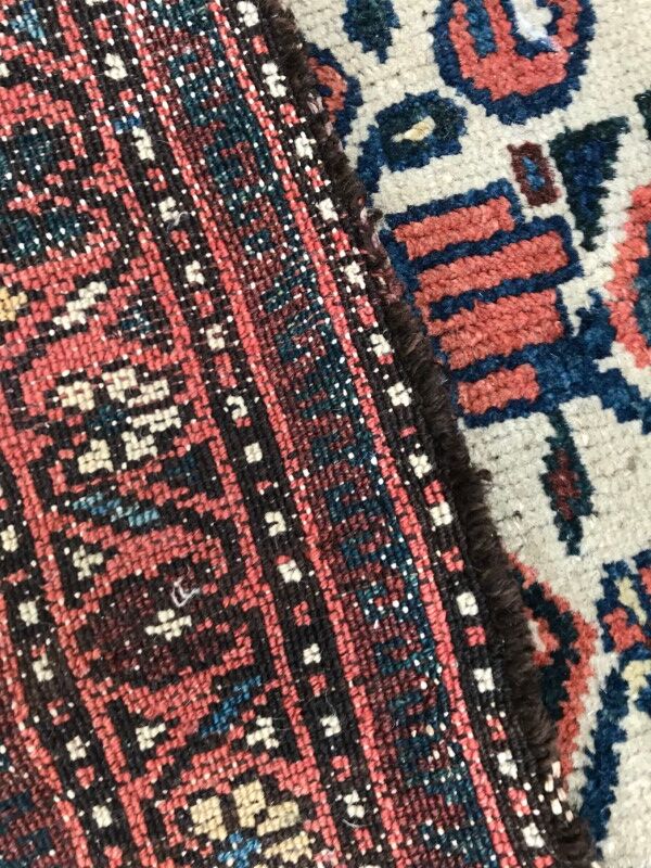 Carpet old persian kurdish done hand 117 x 185 cm