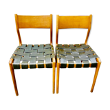 2 chaises italiennes de Palange & Toffolini pour Montina années 60