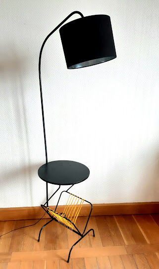Magazine lamp scoubidou 1950