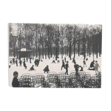Photo de Edouard Boubat « Première neige, Jardin du Luxembourg 1955 »