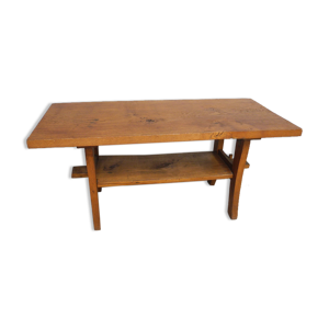 table basse avec plateau