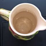 Old St Clement capucines barbotine pitcher n°7529
