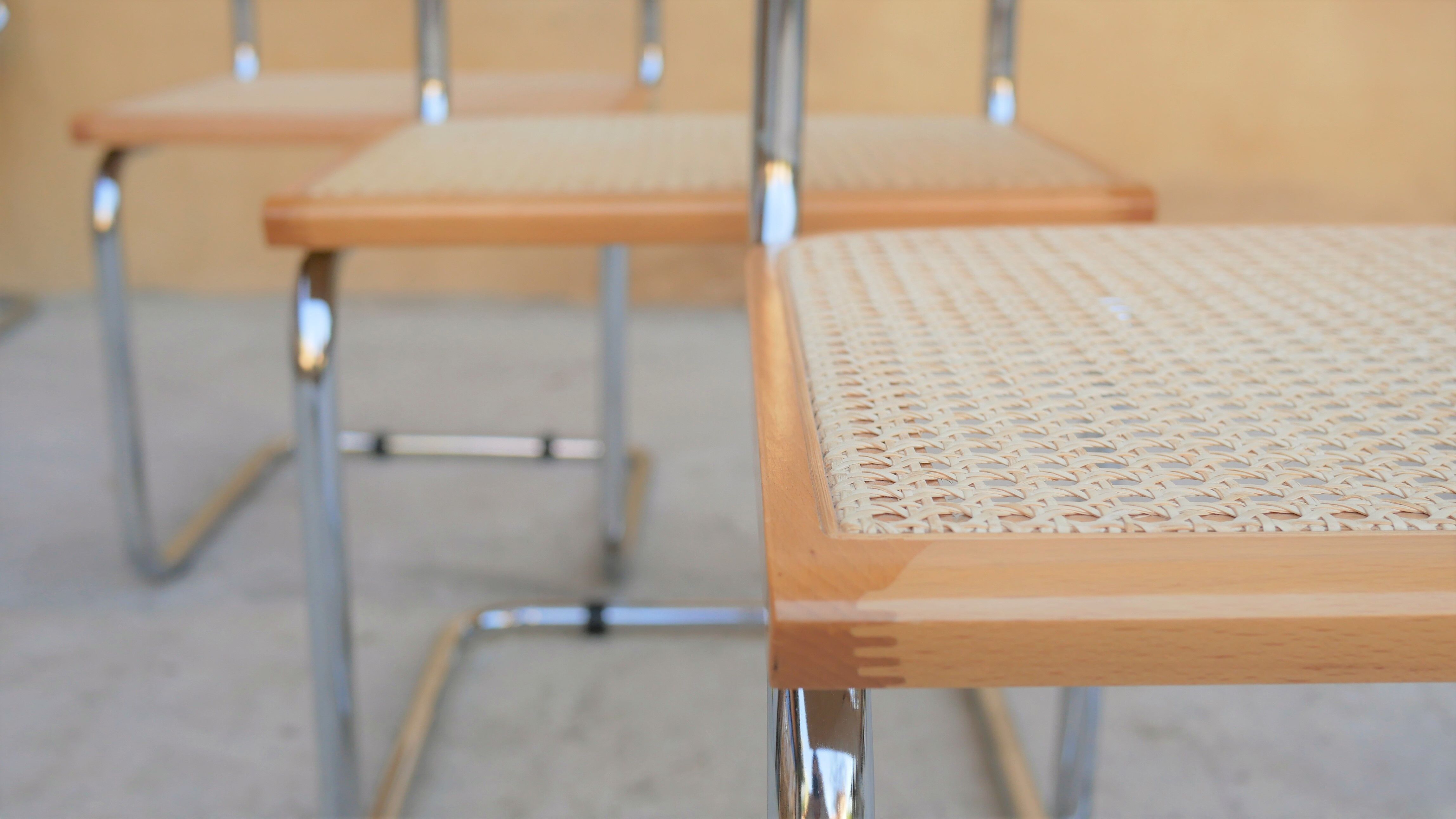 Chair B32 by Marcel Breuer, Made in Italy