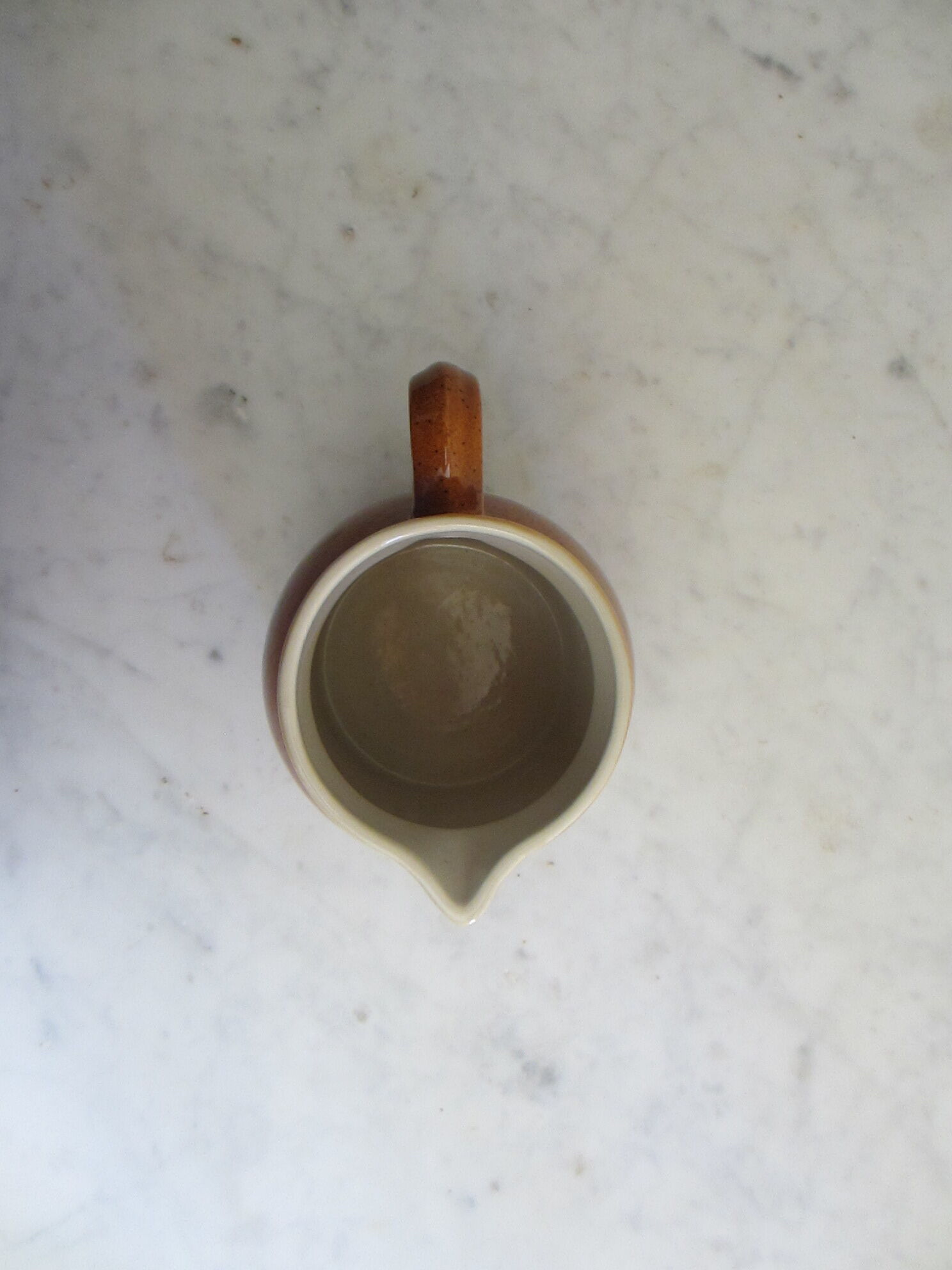 Ceramic pitcher from the Digoin factory.