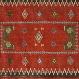 Soumak Kilim Rug in Wool – 95x52cm