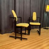 Pair of Flysit armchairs by Peter Opsvik Stokke Norway 1990s