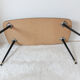Table basse en bois, vintage , années 50 , pieds compas