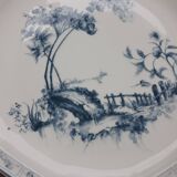 Eared dish Limoges porcelain Bernardaud Model Reflets