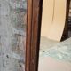 Ancient Burmese teak mirror