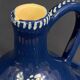 Alsace terracotta liqueur service carafe tray 6 glasses