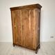 German Neo-Gothic Painted and Carved Wardrobe, 1880