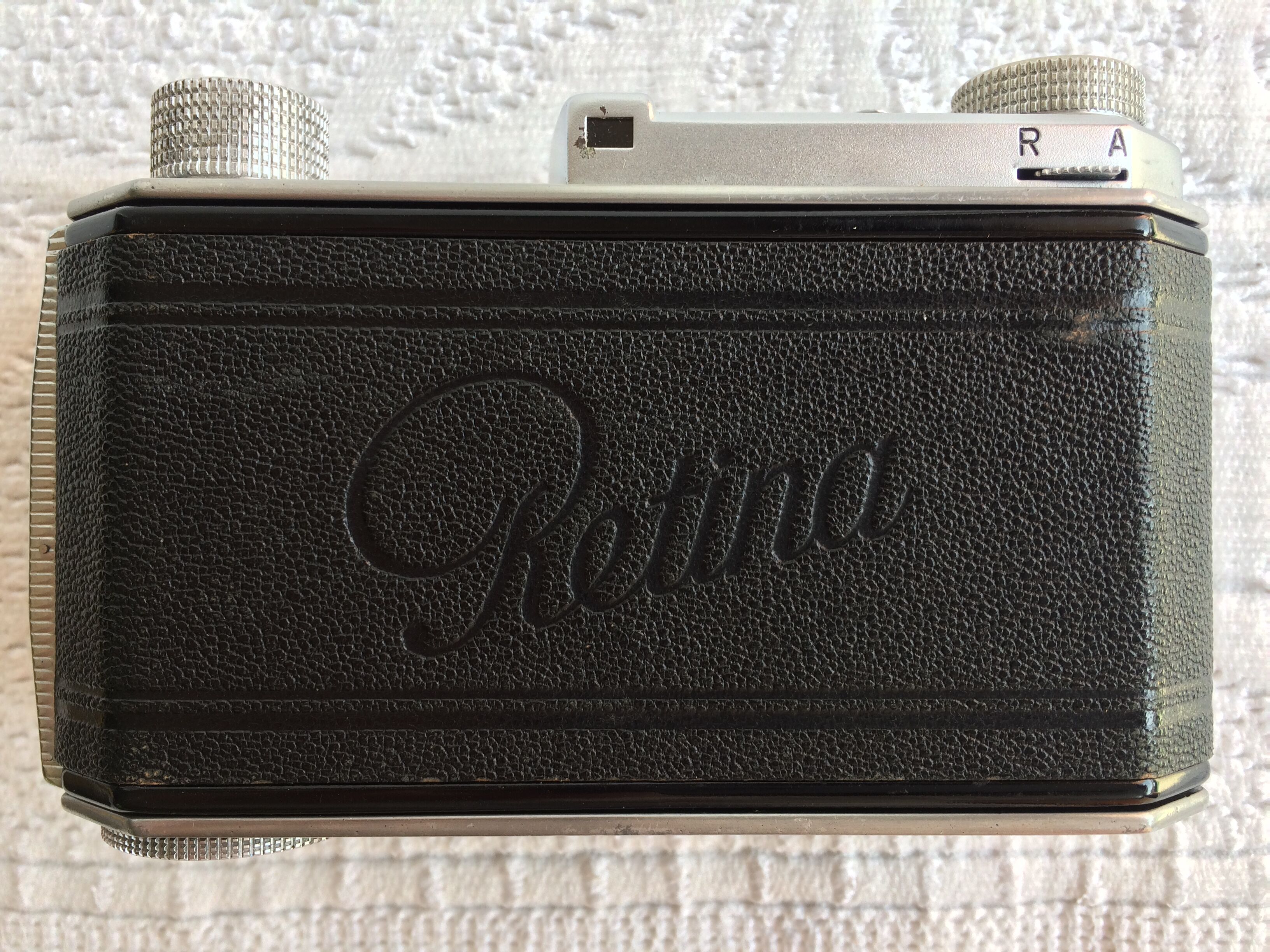 Kodak retina i compur shutter 50 mm f: 3.5 objective satin chrome finish Germany