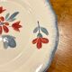 6 faience dessert plates Manufacture de Salins