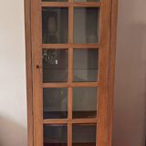 Antique Parisian Glass Cabinet Art Deco Display Cabinet Francis Jourdain