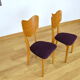 Paire de chaises 1950