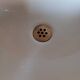 Corner sink Ceramic enamelled corner washbasin 1950 / Standard