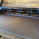 Bureau écritoire pliant ancien et tirette cuir