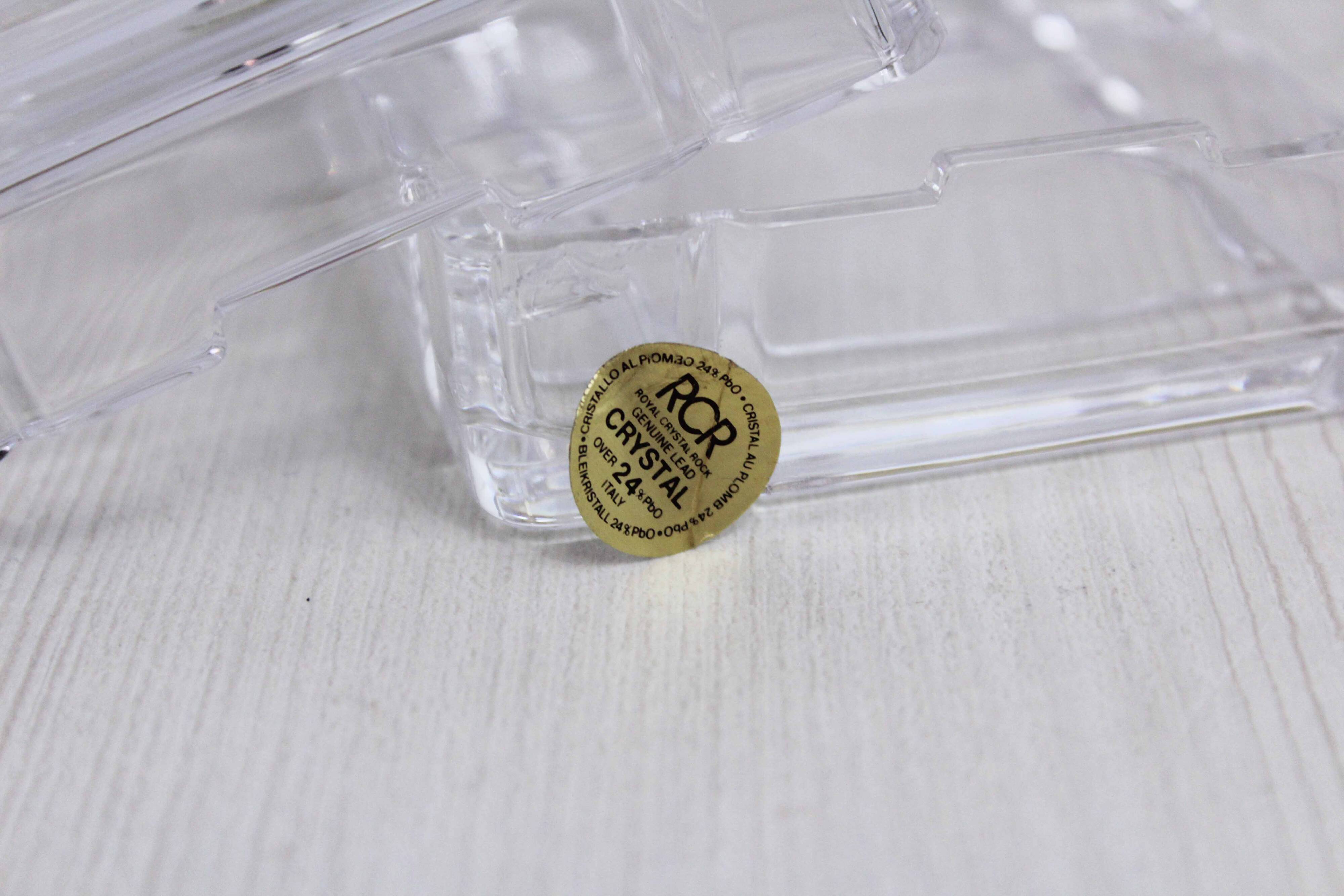 Italian crystal jewelry box