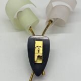 Pair of vintage wall lights by Maison Arlus France design