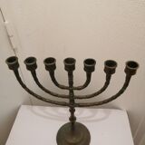 Hebreu worship candlestick menorah hanukkia 7 branches