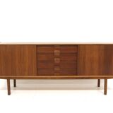 Scandinavian walnut sideboard, Sweden, 1960