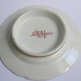 Sarreguemines assiette pied douche