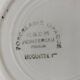 6 dessert plates HBCM Montereau model Huguette