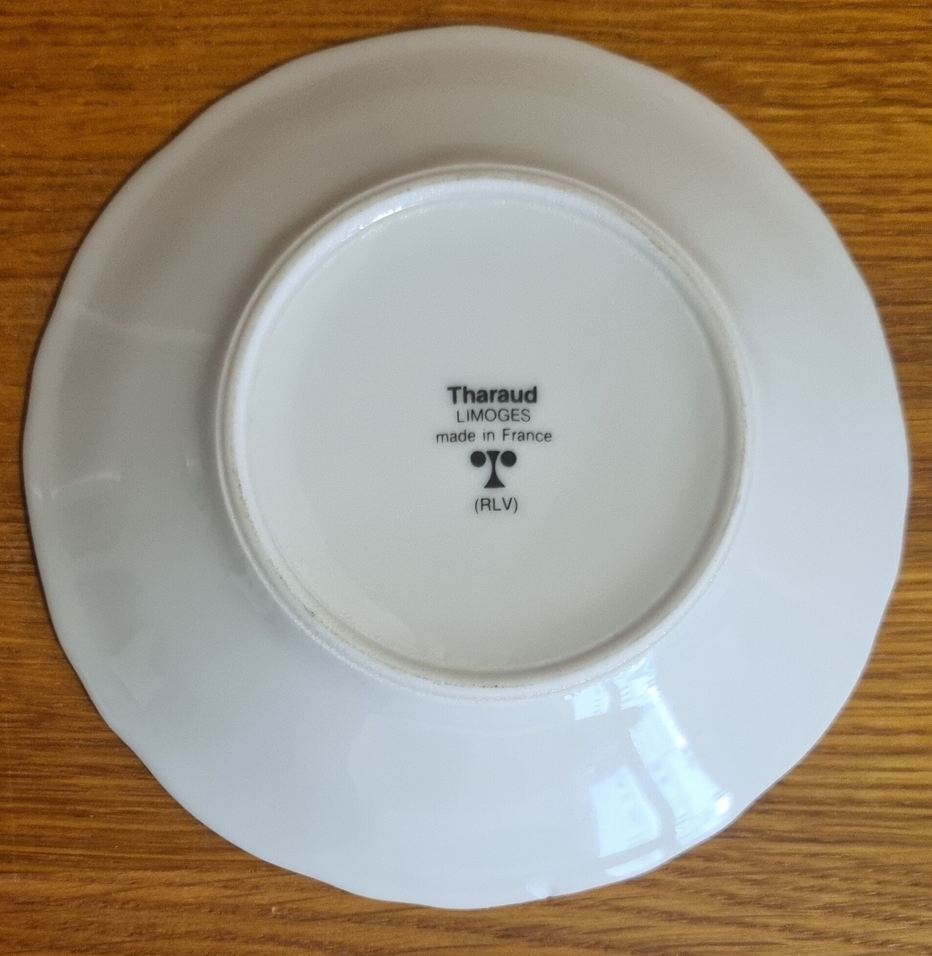 Limoges porcelain cup Tharaud RLV model Tendresse