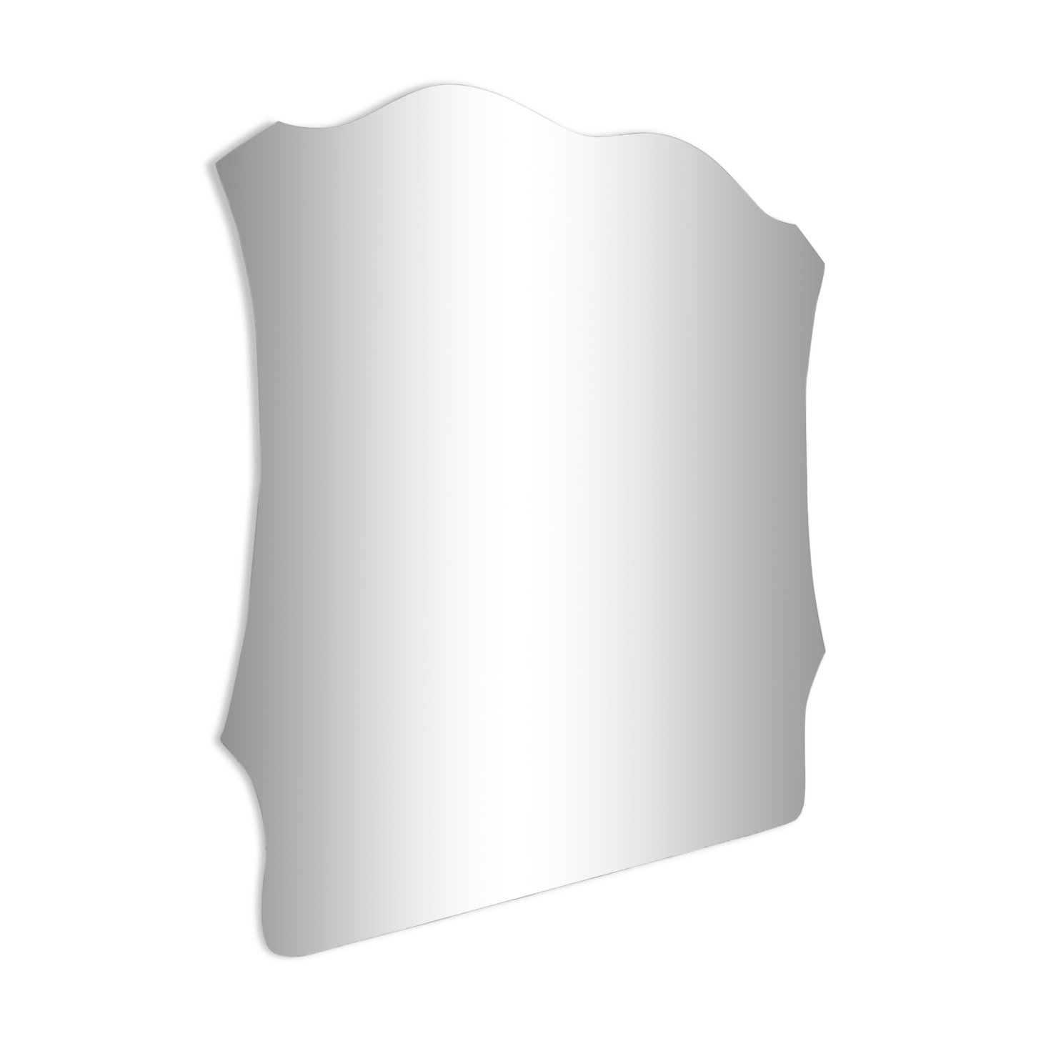 Beveled mirror, 96 x 89 cm