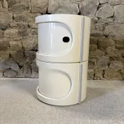 Pair of bedside tables attributed to Marc Held for Prisunic, 1970.